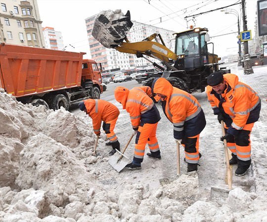 Уборка снега в Перми и  Пермском крае