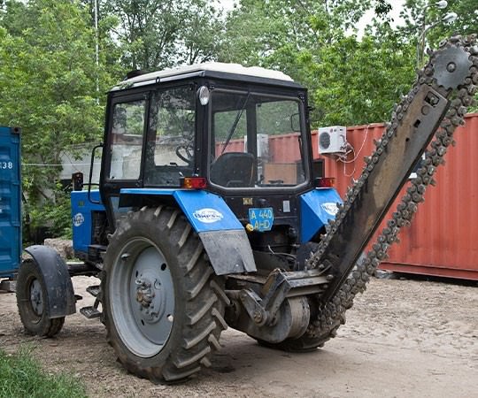 Траншеекопатель в аренду в Перми и  Пермском крае